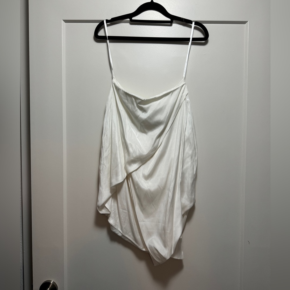 State of being : layer strapless top